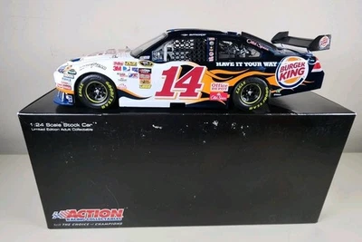 RARE Action 1/24 Tony Stewart #14 Burger King 2010 Impala Color Chrome 1/144 - Image 1 of 4