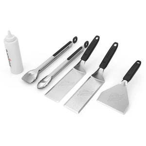 Blackstone Stainless Steel Silver Griddle Tool Set 6 pc - Picture 1 of 1
