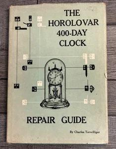 Vintage Hardcover w/Dust Jacket, The Horolovar 400-Day Clock Repair Guide (1959) - Picture 1 of 4