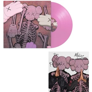 Clipse - Let God Sort Em Out AUTOGRAPHED PINK LP VINYL Pusha T Signed Kaws Art - Picture 1 of 3