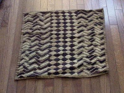 Tela Cuban arte africano vintage hecha a mano, tela Zaire Congo (RDC). Tapiz #321 Foto 1 de 2