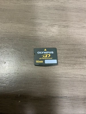 Olympus xD Picture Card 16MB MEGABYTE Camera Memory Card (Fits Fujifilm) - Image 1 of 2