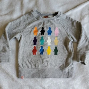 LEGO Target Niños Sudadera Cuello Redondo Talla 3T Niño Gris con MINIFIGURAS LIMPIA EN MUY BUENA CONDICIÓN - Imagen 1 de 5