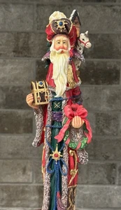 1998 Vintage Lenox Old World Bleistift Weihnachtsmann Weihnachtsfigur 13 3/4" groß - Bild 1 von 8