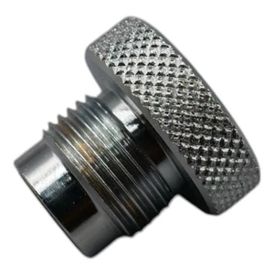 Blindstopfen mit Entlüftung für Druckluftanschlüsse G5/8" mit O-Ring druckstabil - Picture 1 of 4