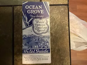 1946 Ocean Grove, New Jersey Hotelführer - Bild 1 von 6