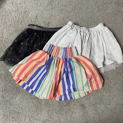 H&M Cat & Jack Lot Of 3 Twirly Tutu Style Colorful Sparkly Skirts Size 2-4t - Image 1 of 4