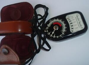  Weston Master II  Light Meter S141/735 Instructions & Leather Case