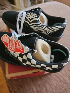 Shoes skateboard women Vans Comfycush Era VN0A3WM917Q1 Black-White 4.5M / 6W - Picture 1 of 6