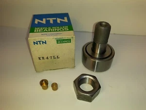 NTN KR47LL Crowned Cam Follower - 47 mm Dia, 25.5 mm Width, 20 mm stud dia. - Picture 1 of 3