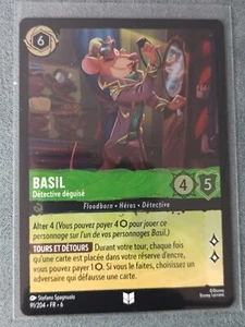 Carte LORCANA FR - Chapitre 6 91/204 Basil - ✨ FOIL ✨ Neuf - Imagen 1 de 2