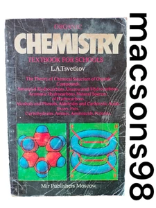 Organic Chemistry Textbook for Schools by Tsvetkov Mir Publishers Moscow 1985 - Picture 1 of 24