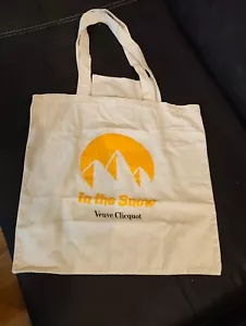 tote bag French Champagne Veuve Clicquot "in the snow" - Picture 1 of 5