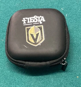 Vegas Golden Knights Earbuds by Fiesta. Comes with Case. In Excellent Condition! - Picture 1 of 4