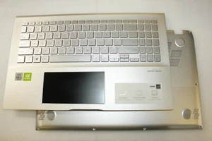 Asus Vivobook S15 S532F Palmrest w/ Keyboard + Bottom Case 13NB0MI2AM0121 - Picture 1 of 2