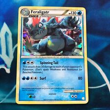 Feraligatr - 20/123 - Shattered Glass Holo Rare Promo HGSS  Pokemon Card - MP