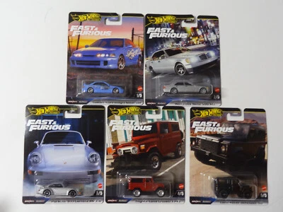 Hot Wheels Premium Fast & Furious 2024 - Juego de 5 coches - HNW46-956G Foto 1 de 4