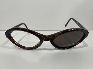 Anne Klein Sunglasses Tortoise Cat Eye w Brown Lenses - Picture 1 of 7