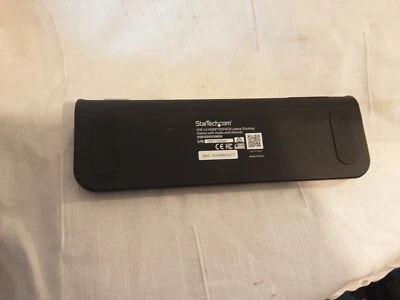 StarTech.com Dual-Monitor USB 3.0 Docking Station with HDMI & DVI/VGA~Dual Mo... - Image 1 of 4