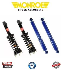Complete Monroe Front Struts Coil Springs & Rear Shock For 06-10 Jeep Commander - Picture 1 of 1