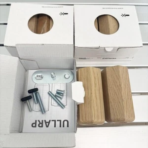 Ikea ULLARP Leg, oak for Besta cabinets (Pack of 6) 504.899.22 - NEW - Picture 1 of 6