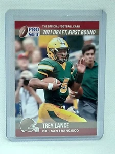 Trey Lance 2021 Leaf Pro Set Draft Day - #PSDD3 - San Francisco 49ers - Picture 1 of 2