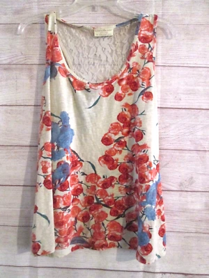 Bobbie Brooks Womens Shirt Size 1X  Floral Sleeveless Blouse Pullover Top Tank - Image 1 of 3
