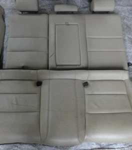 Jaguar S-Type 1999-2007 Electric Cream Interior Complete Rear Seats - Picture 1 of 5