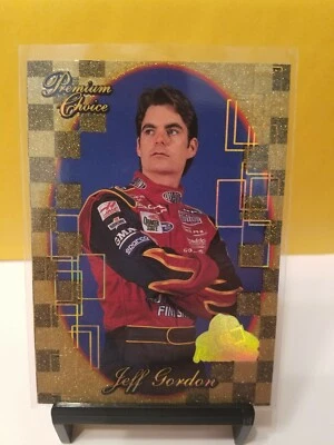 RARE 2001 Press Pass Premium JEFF GORDON Premium Choice GOLD 73; HTF SP WOW!!! - Image 1 of 2