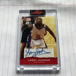 Larry Johnson Hornets 2022 Leaf Pro Set Sports No.PSA-LJ1 Autograph Single Card - Bild 1 von 2
