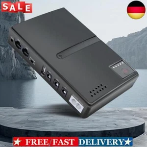 DC1018L Mini Adaptateur Secteur de Secours Onduleur Portable 5V 9V 12V pour Routeur WiFi (UE) - Photo 1/12