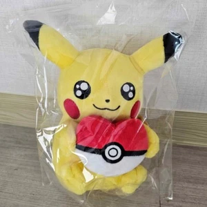 Pokemon Korea 2017 Heart Pikachu Plush Valentine's Day Gift Limited Stuffed Doll - Picture 1 of 8