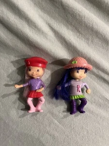 Two STRAWBERRY SHORTCAKE McDonalds Dolls 2007 Tea Blossom & Crepes Suzette - Bild 1 von 4