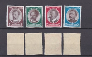 DEUTSCHES REICH 1934 Verlorene Kolonien postfrisch ** 432-435 (Mi.540-543) - Bild 1 von 1