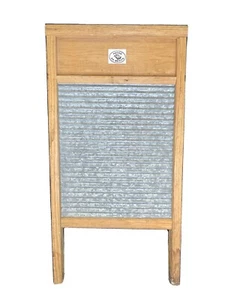 MEXICO Handmade Scrub/Washboard Dovetail Construction HECHO EN MEXICO 24" x 12” - Picture 1 of 9