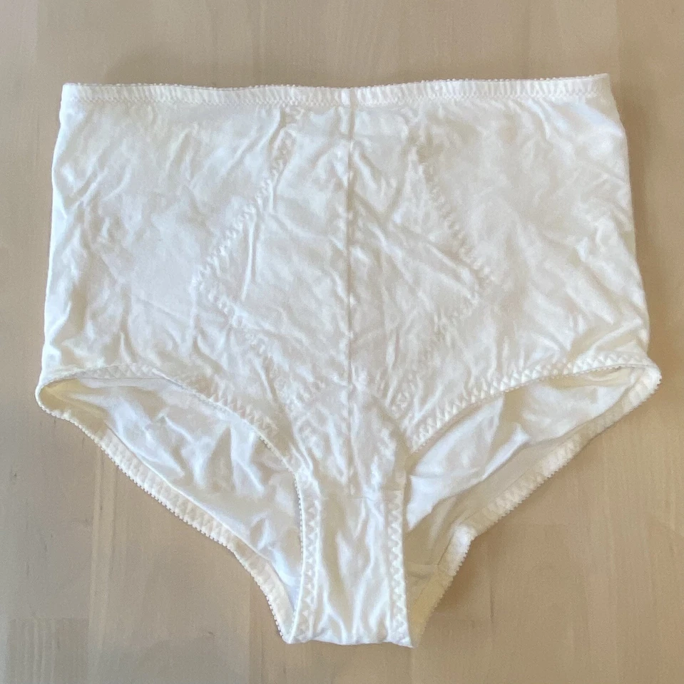 Vintage JC Penny Granny Panties Adonna Style 3450 XL X Large Cotton Spandex - Image 1 of 4