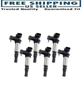 Set Of 6 Heavy Duty Ignition Coils FOR CHEVROLET	TRAVERSE 2009