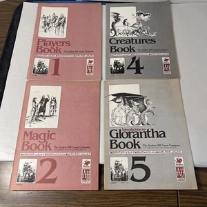 Rune Quest Fantasy Role Playing Game Deluxe Edition Lot 1984 Avalon Hill Game - Picture 1 of 7