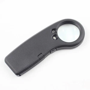 30X Handheld Zoomer Magnifier Magnifying Glass Loupe With LED+UV Lights Gemstone - Picture 1 of 6