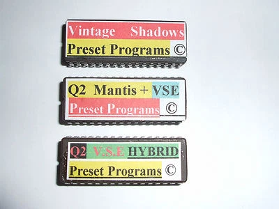 3 x Alesis Quadraverb 2 PRESETS EPROMS VSE & MANTIS + VSE + Hybrid Copyright. - Image 1 of 4