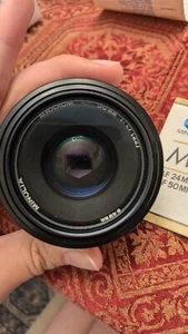 MINOLTA AF 35-70mm f4 Macro Wide Lens for Maxxum w/ Tiffen Sky 1-A - Picture 1 of 12