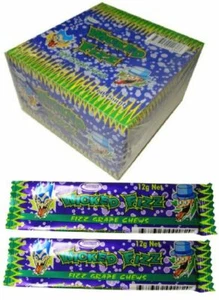 Wicked Fizz Grape x 72 Chews Halloween Party Favors Candy Buffet Bulk Lollies - Picture 1 of 4