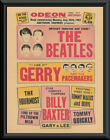 Affiche de concert britannique des Beatles 1963 réimprimée sur papier original des années 1960 *248