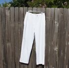 Vintage SAG HARBOR polyester white pant - size 10 - mint condition 