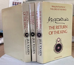 THE LORD OF THE RINGS 3 VOL SET J R R TOLKIEN Revised 2nd Edition 1986 CLASSICS - Foto 1 di 5