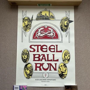 JOJO's Bizarre Adventure EXHIBITION B2 Poster Part7 Steel Ball Run 2012 - Picture 1 of 8