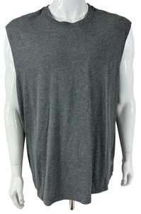 Camiseta ligera sin mangas gris liso 2XL (50-52) Athletic Works para hombre - Imagen 1 de 8