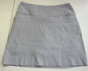 SC & Co Pull-On Damen Skort Rock Shorts mittelblau Stretch Taschen 6" Schrittlänge - Bild 1 von 10