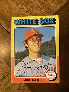 topps baseball 1975. Jim Kaat Karte #243 sehr guter Zustand  - Bild 1 von 3