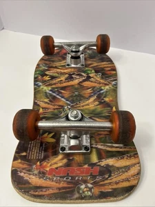 2003 Big Foot 18" Mini Skateboard ~ Nash Sports Wheels ~ Dragonflies Short Board - Bild 1 von 5
